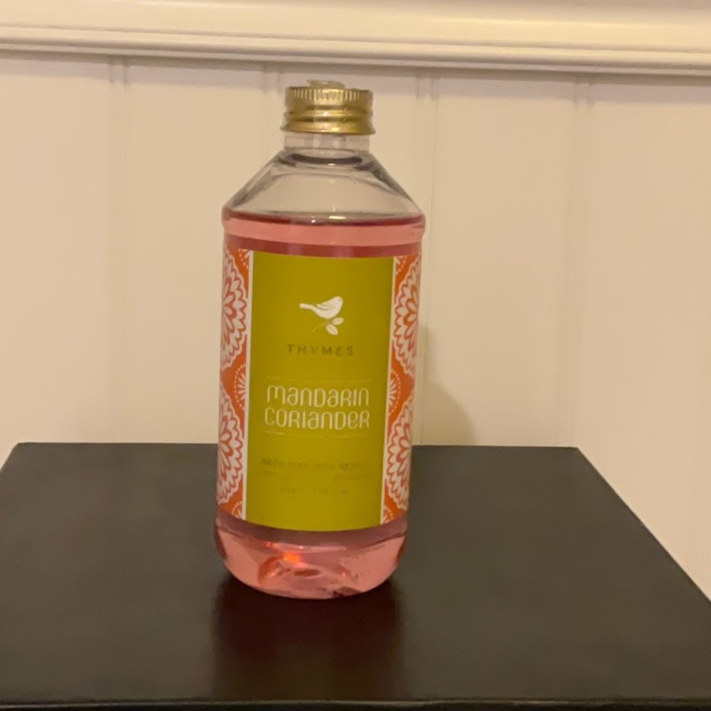 THYMES MANDARIN CORIANDER REED DIFFUSER REFILL 7.75 FlOz / 2.3 ML each